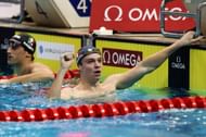 Leon Marchand at the World Aquatics Swimming World Cup 2024 Singapore Stop - Day 3 - (Source: Getty)